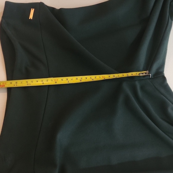 T Tahari Pants Womens Size M Hunter Green Pull On Straight Leg - Picture 5 of 11